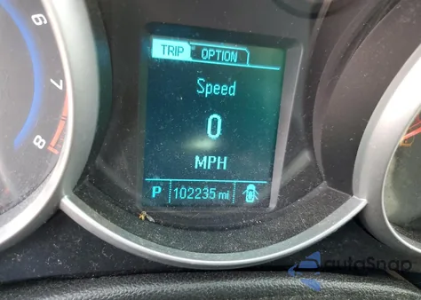 2015 Chevrolet Cruze Ls из США, поврежденный, VIN 1G1PA5SH5F7295116